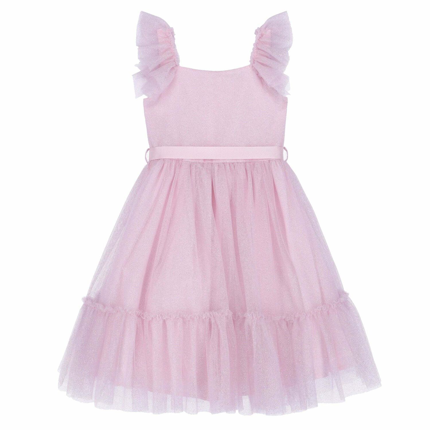 Girls Pink Embellished Dress, 1, hi-res image number null