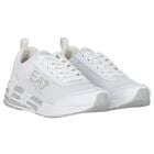 White Logo Trainers, 3, hi-res