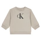 Baby Boys Beige & Ivory 3-Piece Tracksuit Gift Set, 3, hi-res