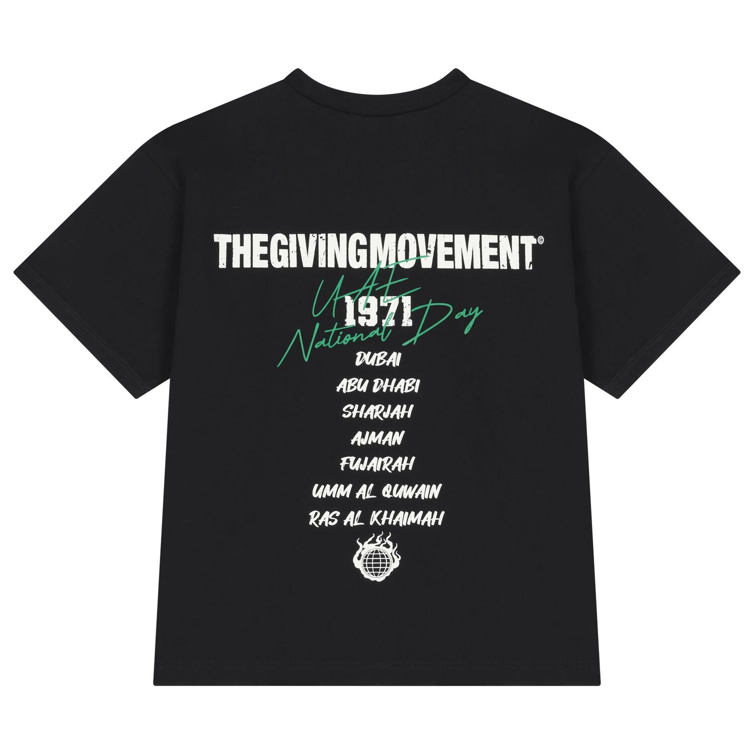 Black Logo Oversized Fit T- Shirt, 2, hi-res