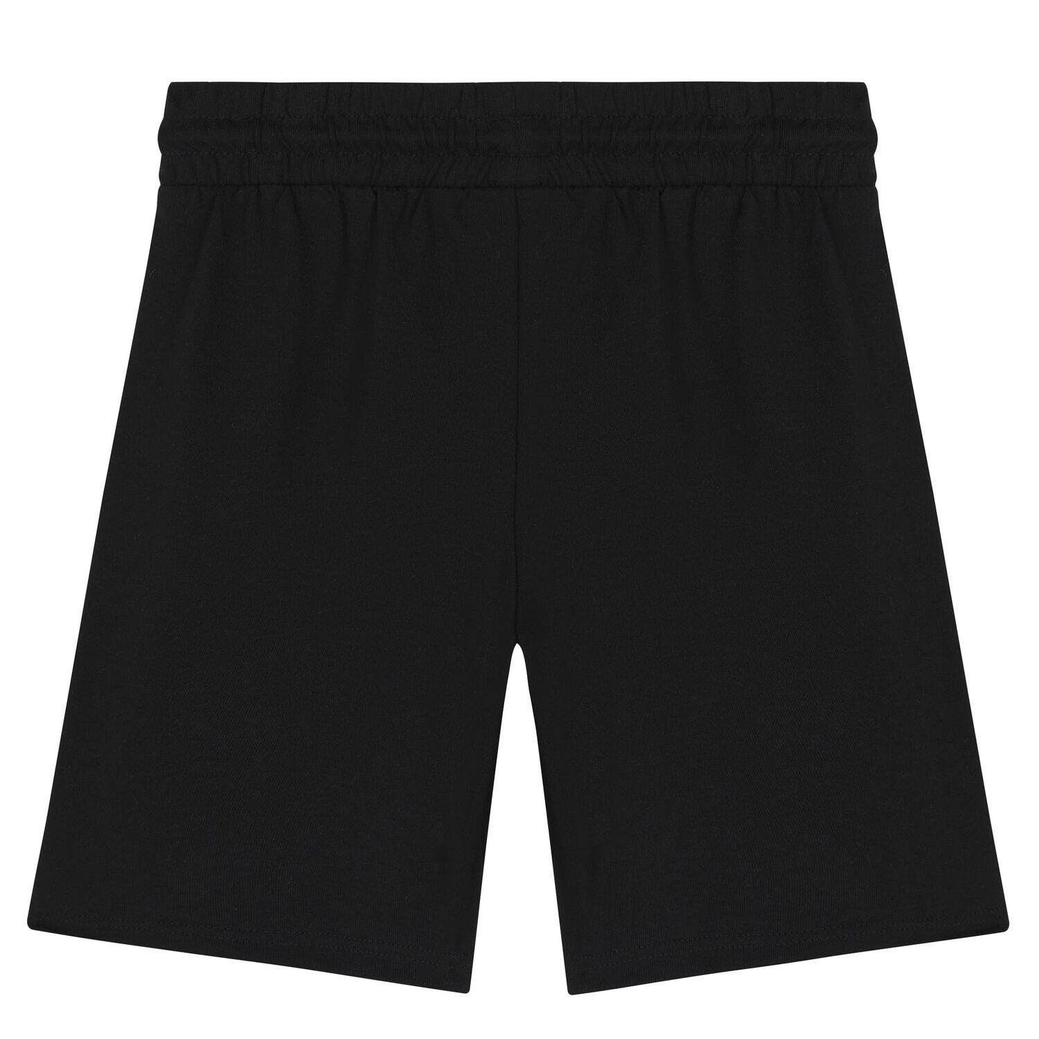 Boys Beige  & Black Logo Shorts Set, 2, hi-res