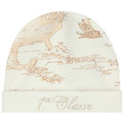 Ivory & Blue Geo Map Babygrow Set, 3, hi-res