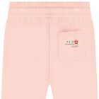  Girls Pink Logo Joggers, 1, hi-res