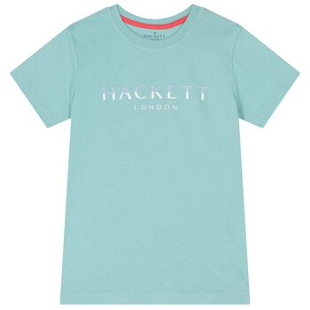 Boys Aqua Logo T-Shirt