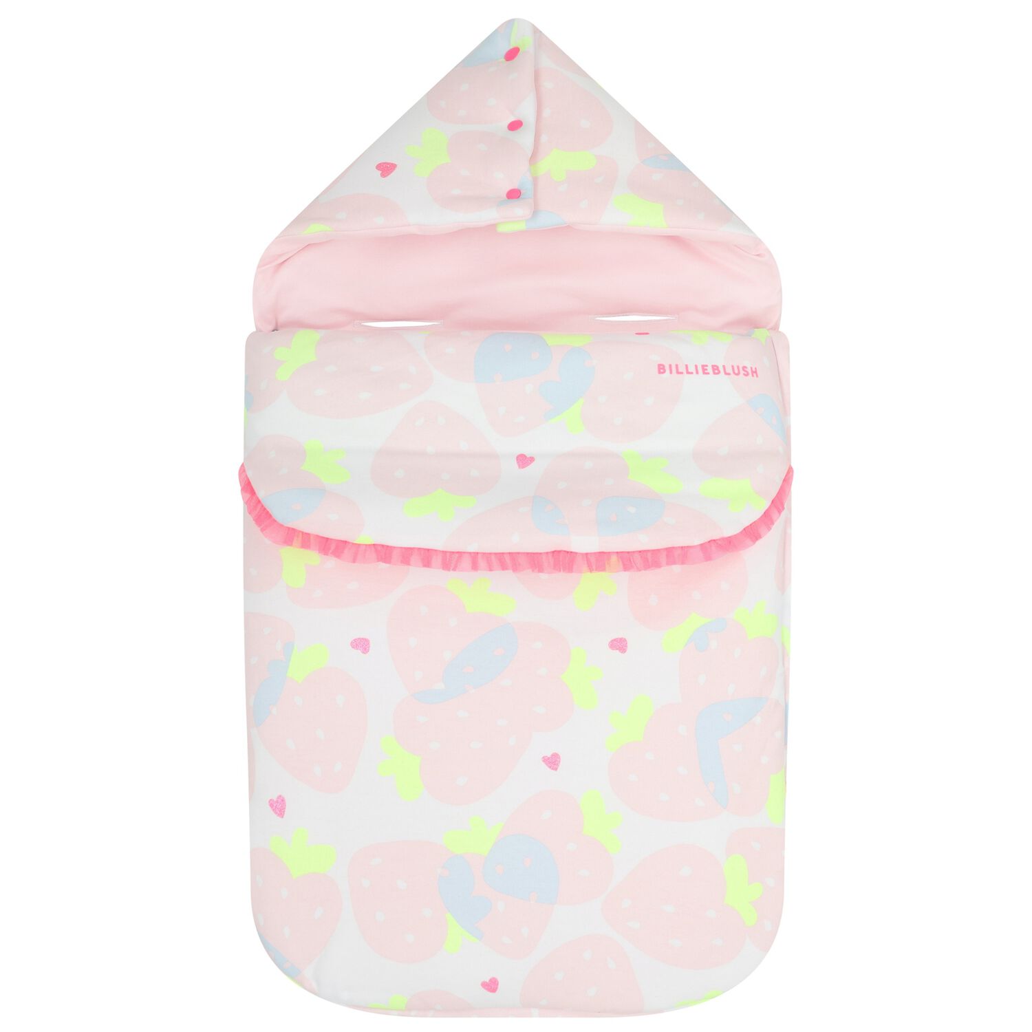 Baby Girls Pink Strawberry Nest, 1, hi-res