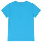 Boys Blue Logo T-Shirt, 3, hi-res