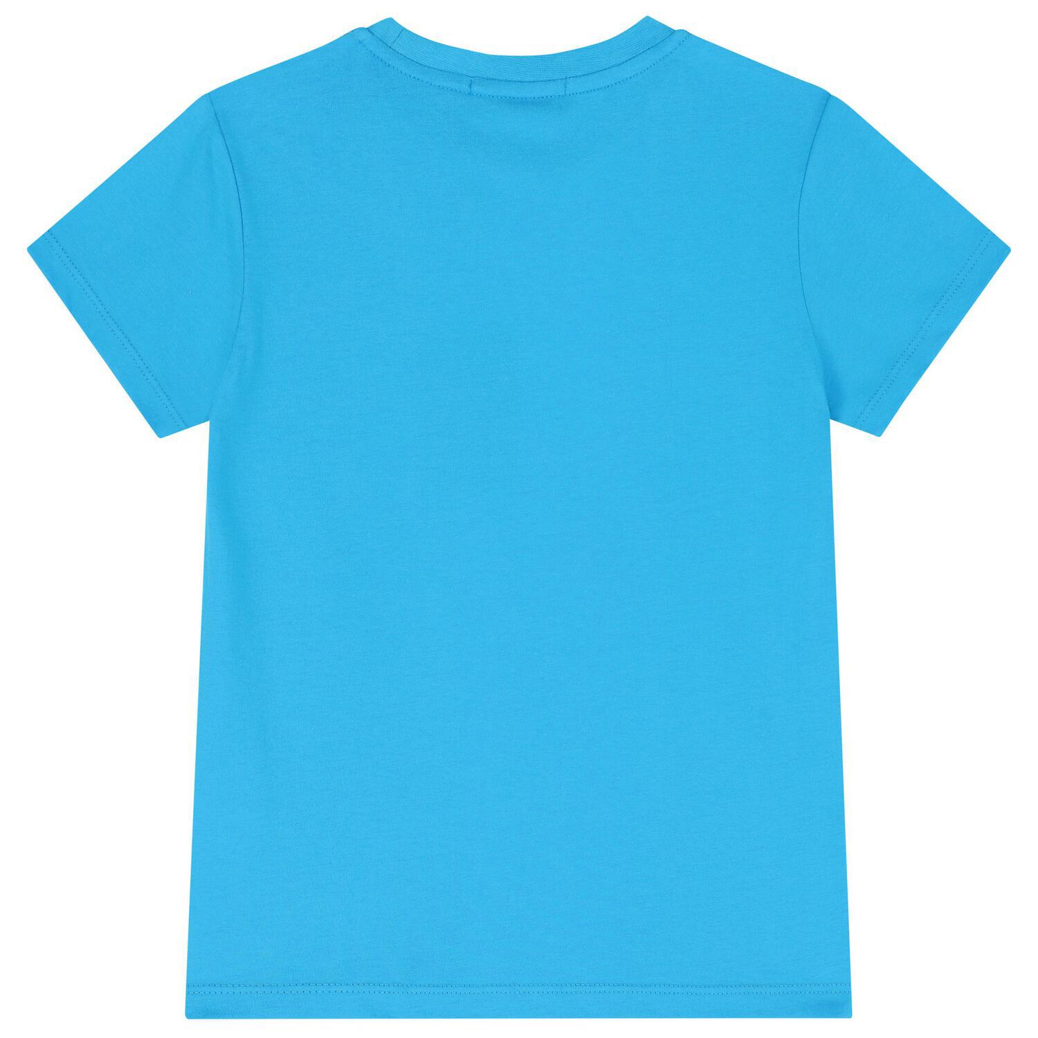Boys Blue Logo T-Shirt, 3, hi-res