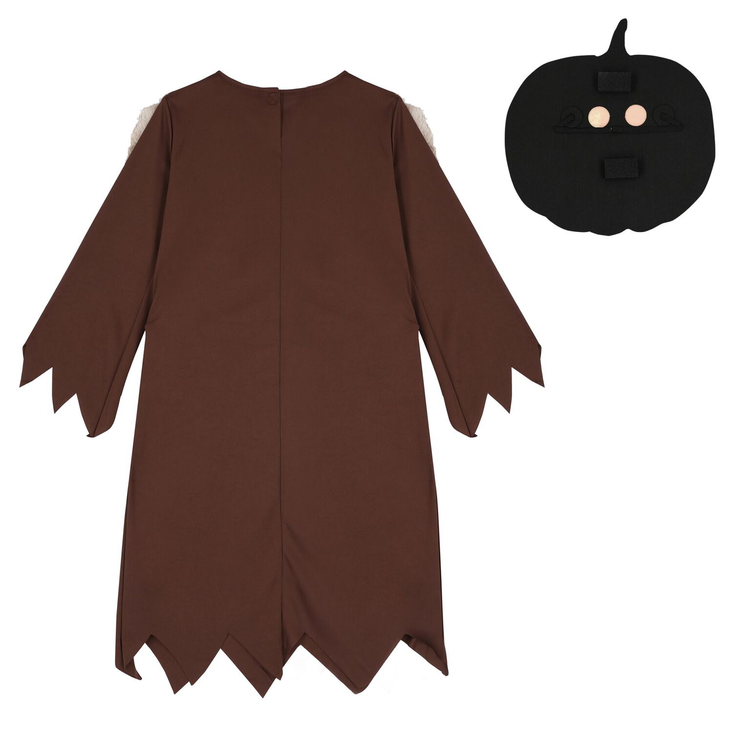 Boys Brown Scary Pumpkin Halloween Costume, 1, hi-res image number null