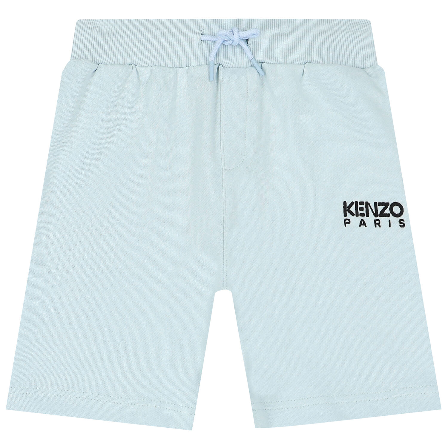 Boys Blue Logo Shorts, 1, hi-res