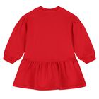 Younger Girls Red Logo Dress, 1, hi-res