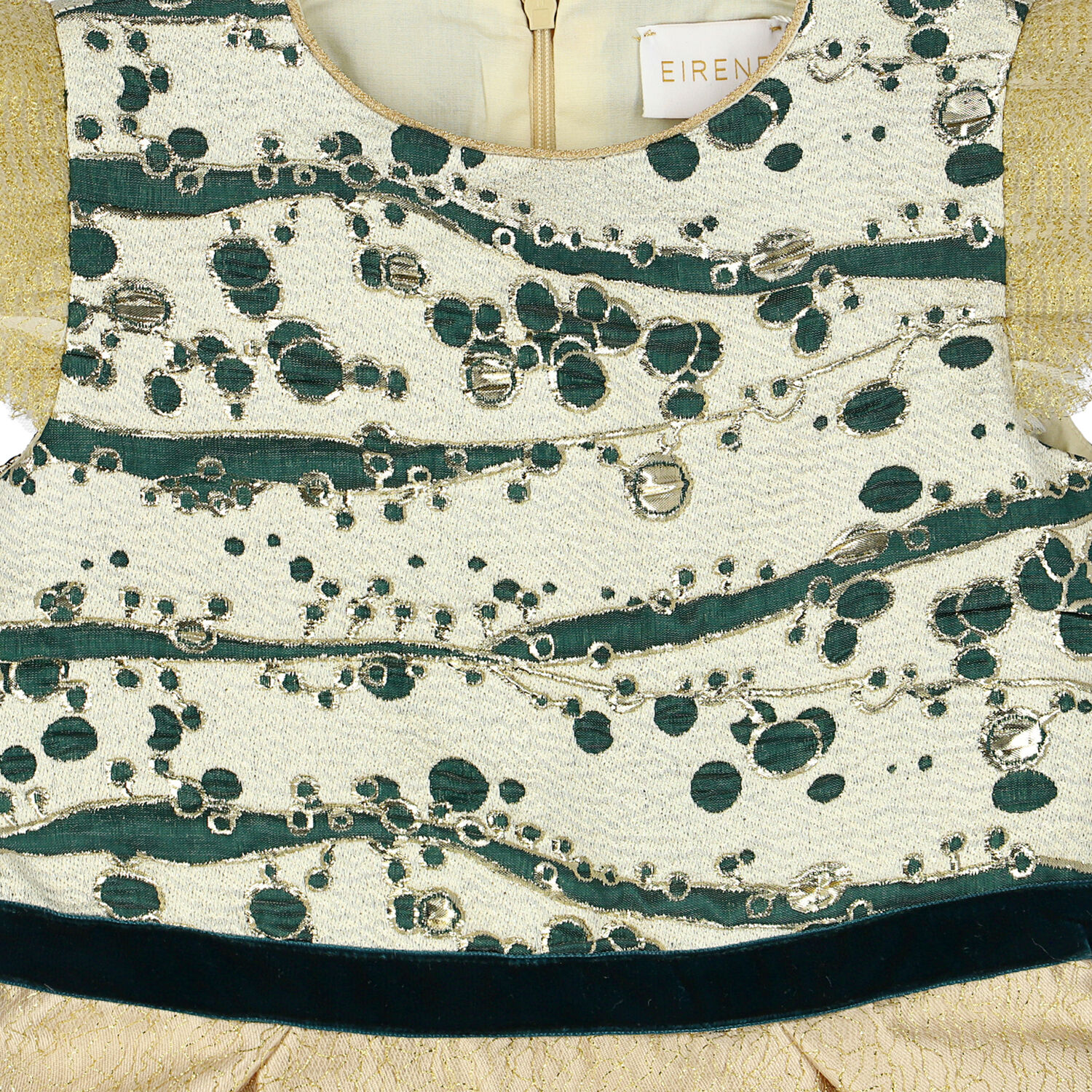 Girls Golds Special Occasion Dress, 1, hi-res