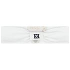 Baby Girls White Logo Headband, 1, hi-res