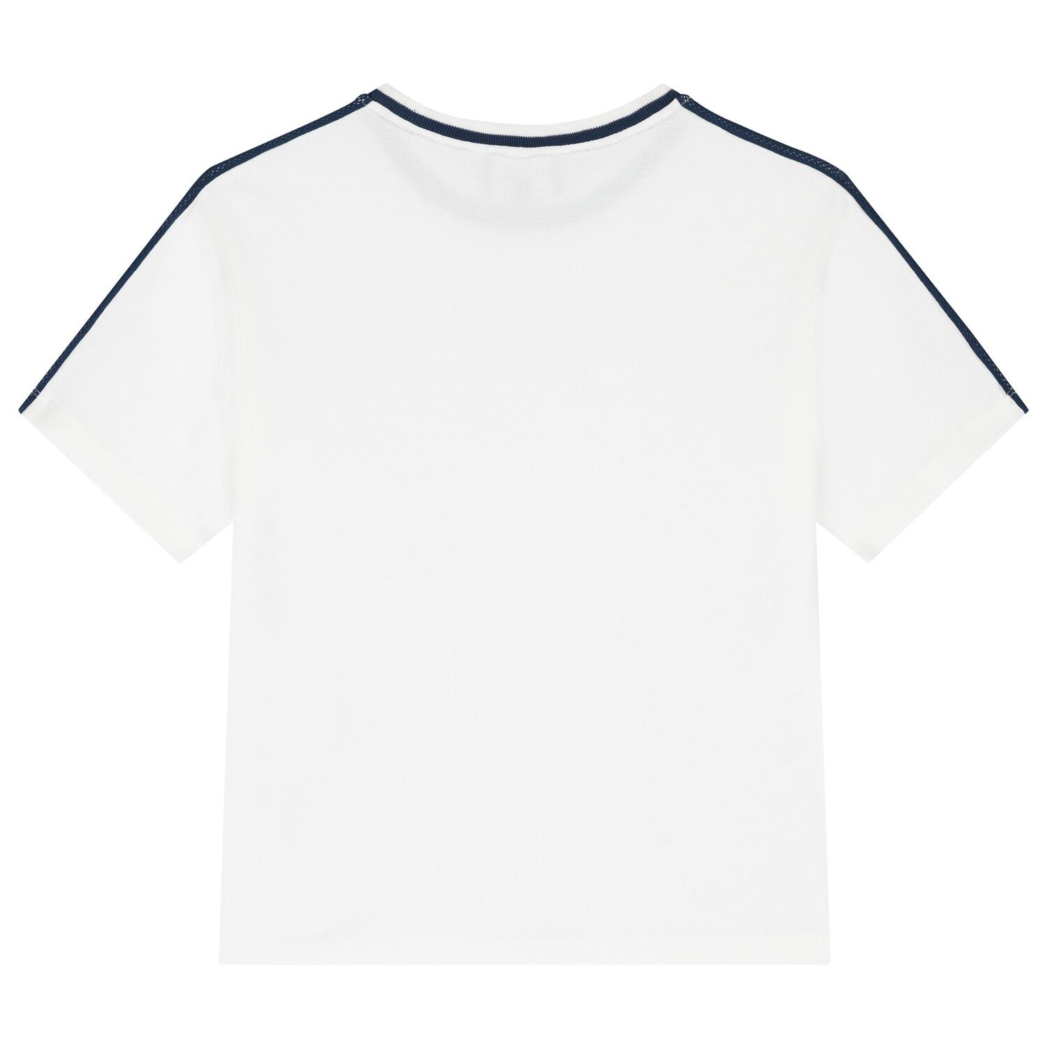 Boys Ivory & Navy Blue Shorts Set, 1, hi-res image number null