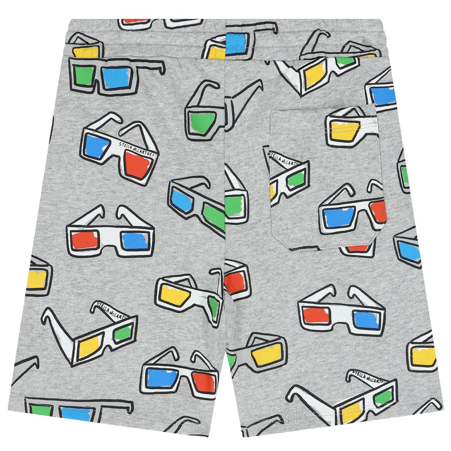 Boys Grey Eye Glasses Shorts, 1, hi-res image number null
