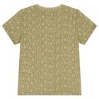 Boys Khaki Logo T-Shirt, 1, hi-res