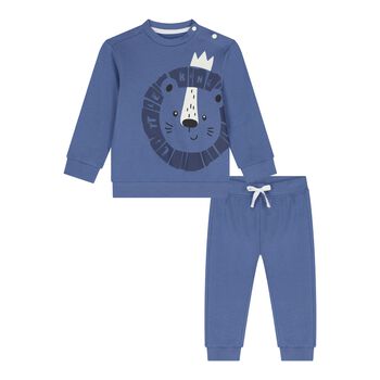 Baby Boys Blue Lion Tracksuit