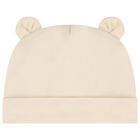 Beige Teddy Bear Logo Babygrow Gift Set, 2, hi-res