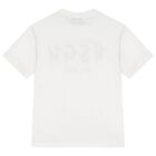 White & Black Logo T-Shirt, 1, hi-res