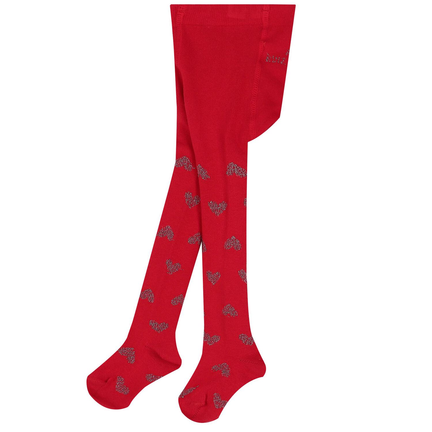 Girls Ivory & Red Hearts Dress Set, 1, hi-res