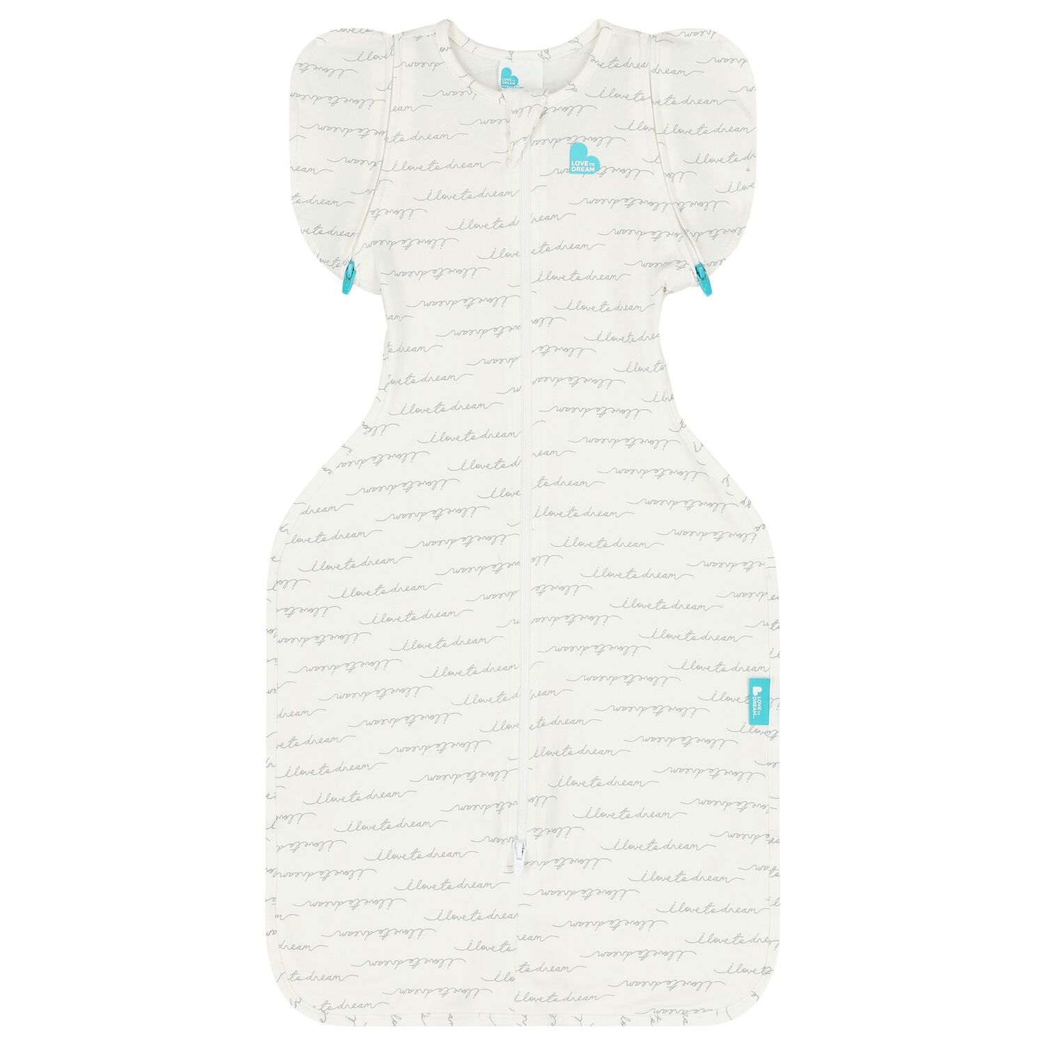 White & Grey Logo Baby Swaddle Up 2-in-1 Transition Bag 1.0 TOG, 1, hi-res