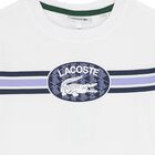 Boys White Logo T-Shirt, 1, hi-res