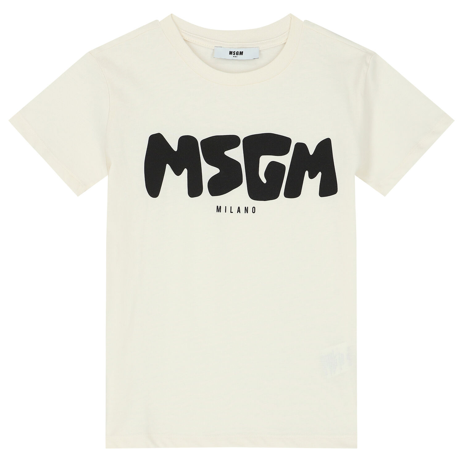 Boys Ivory Logo T-Shirt, 1, hi-res
