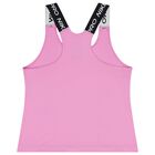 Girls Pink Logo Top, 1, hi-res