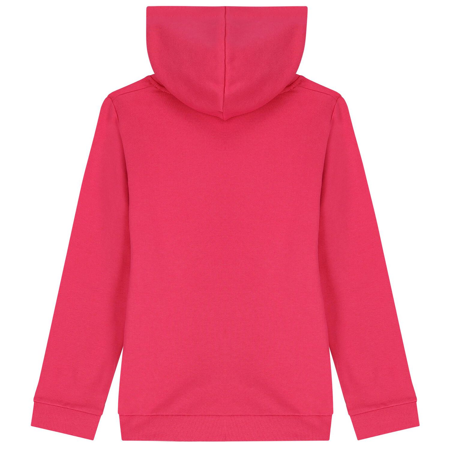 Girls Pink Logo Hooded Top, 4, hi-res