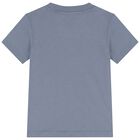 Boys Blue Logo T-Shirt, 1, hi-res