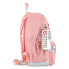 Girls Pink Logo Backpack, 1, hi-res