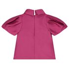 Girls Purple Satin Top, 1, hi-res