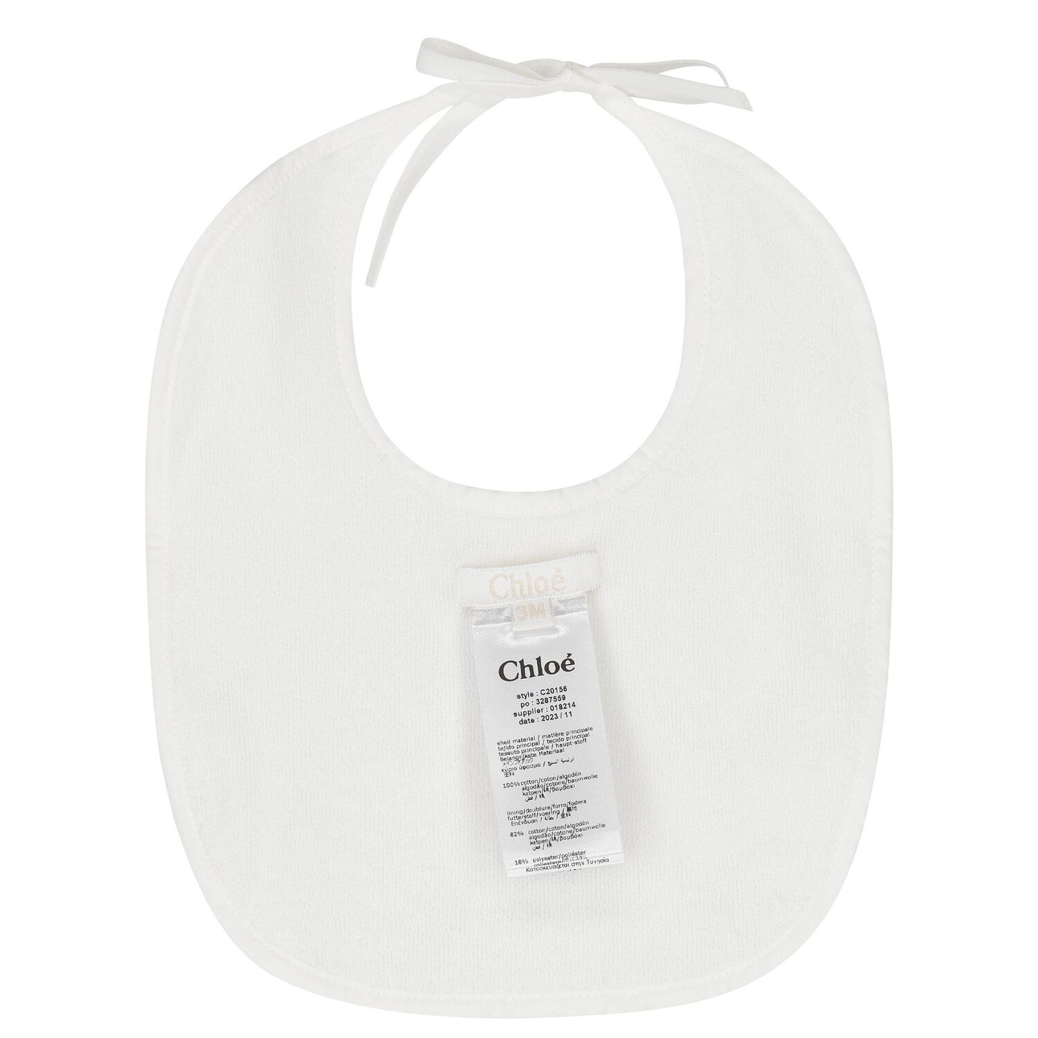 Baby Girls Ivory Logo Babygrow Gift Set, 1, hi-res