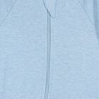 Baby Boys White & Blue Babygrows ( 4 Pack ), 1, hi-res