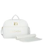 White Logo Baby Changing Bag, 1, hi-res