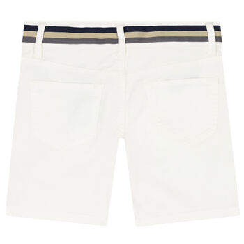 Boys Ivory Shorts
