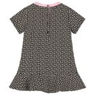 Younger Girls Monogram Print Dress, 1, hi-res