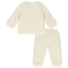 Ivory Bear Faux Fur Tracksuit, 1, hi-res