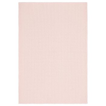 Baby Girls Pink Logo Knitted Blanket