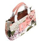Girls Pink Floral Canvas Bag, 1, hi-res