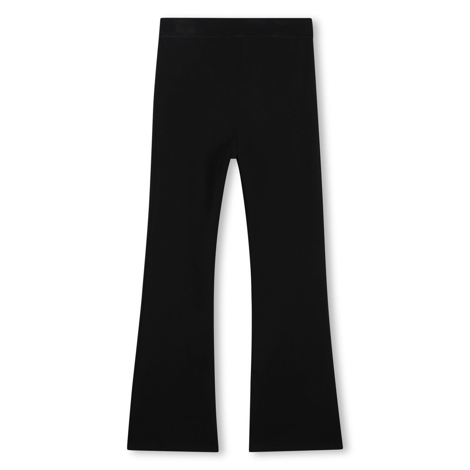 Girls Black Logo Leggings, 2, hi-res