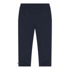 Baby Boys Navy Blue Logo Tracksuit , 1, hi-res