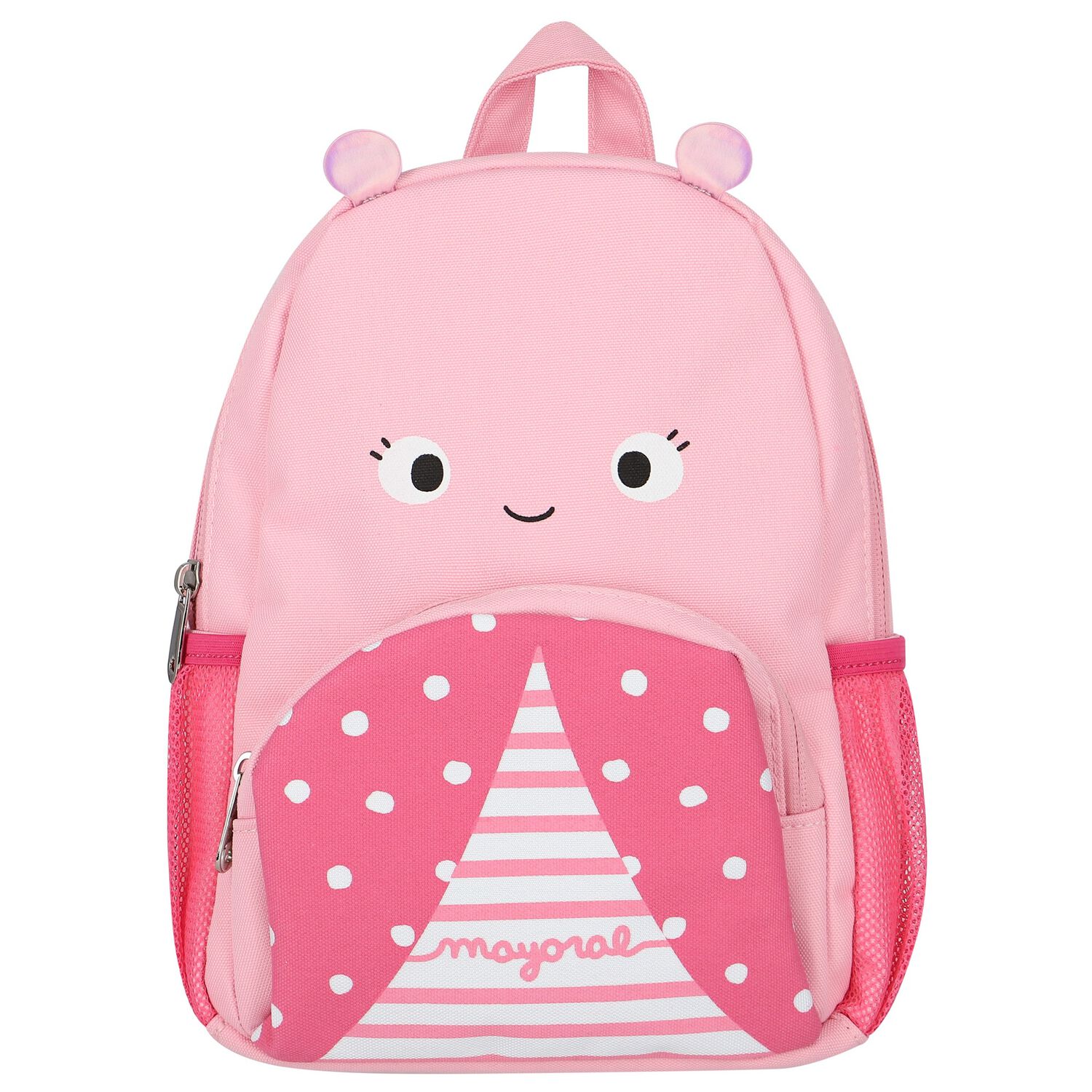 Younger Girls Pink Bug Backpack, 2, hi-res