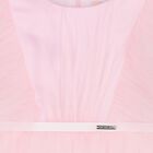Girls Pink Ruffled Tulle Dress, 2, hi-res