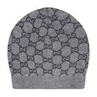 Grey GG logo Hat, 1, hi-res
