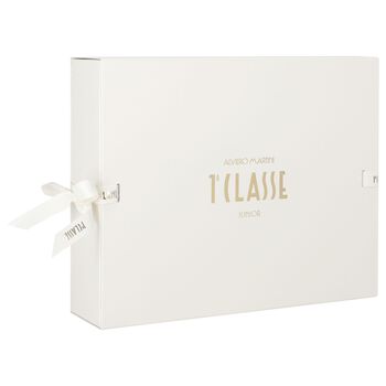 White & Beige Geo Map Babygrow Gift Set