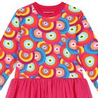 Girls Pink Tulle Dress, 1, hi-res