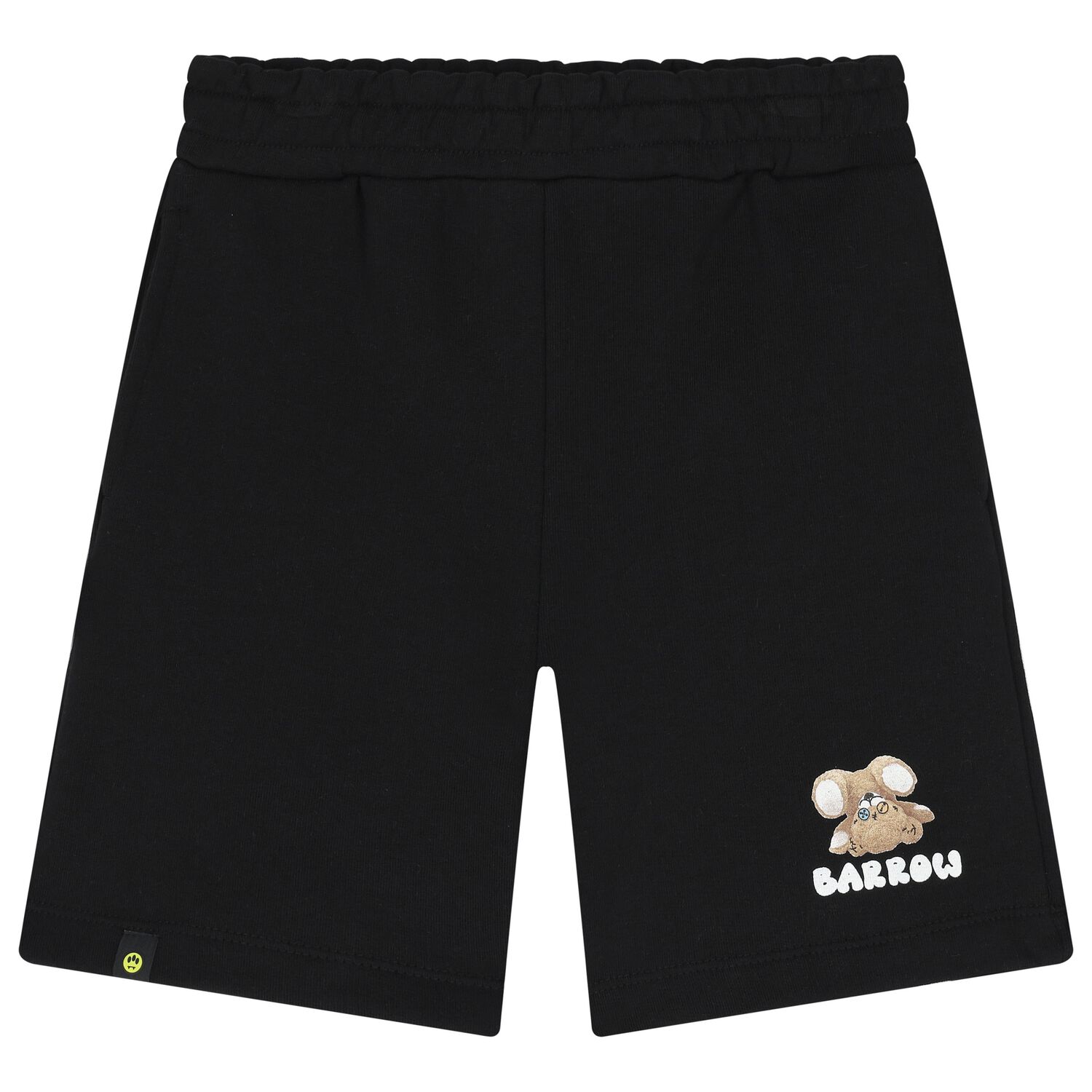 Boys Black Logo Shorts, 1, hi-res image number null