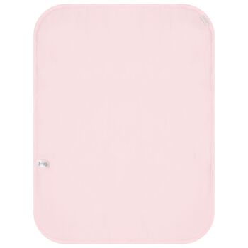 Baby Girls Pink Logo Heart Blanket