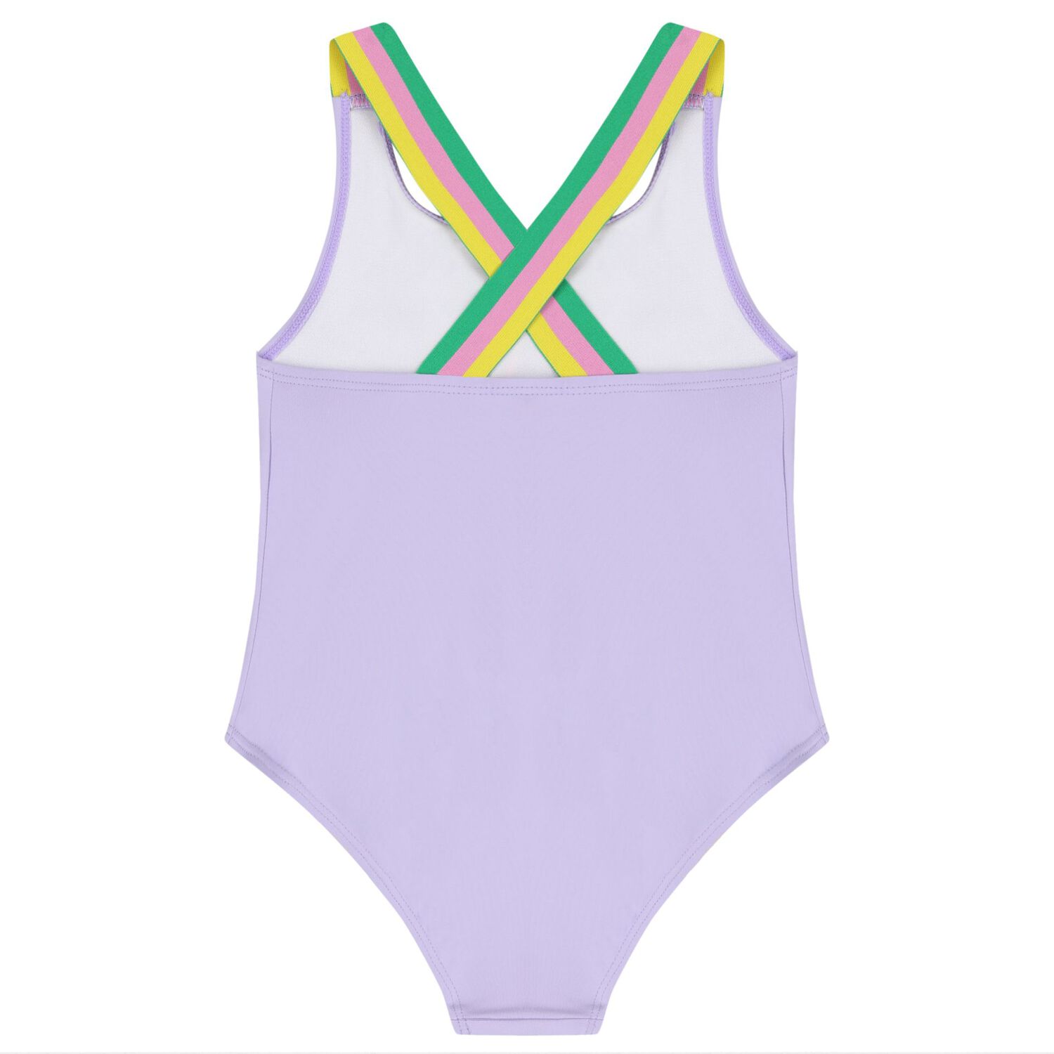 Girls Purple Star Swimsuit, 1, hi-res image number null