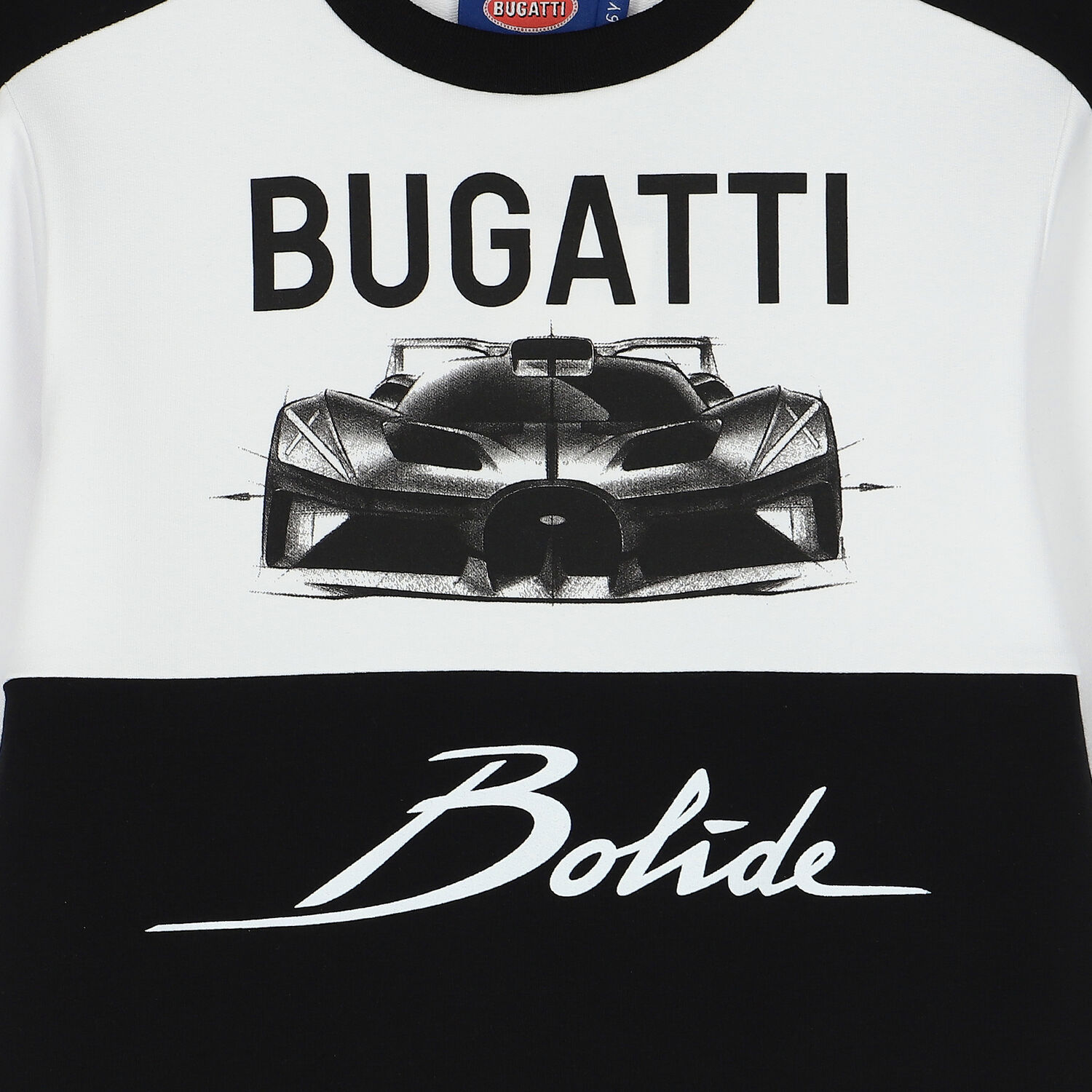 Boys White & Black Logo Sweatshirt, 1, hi-res